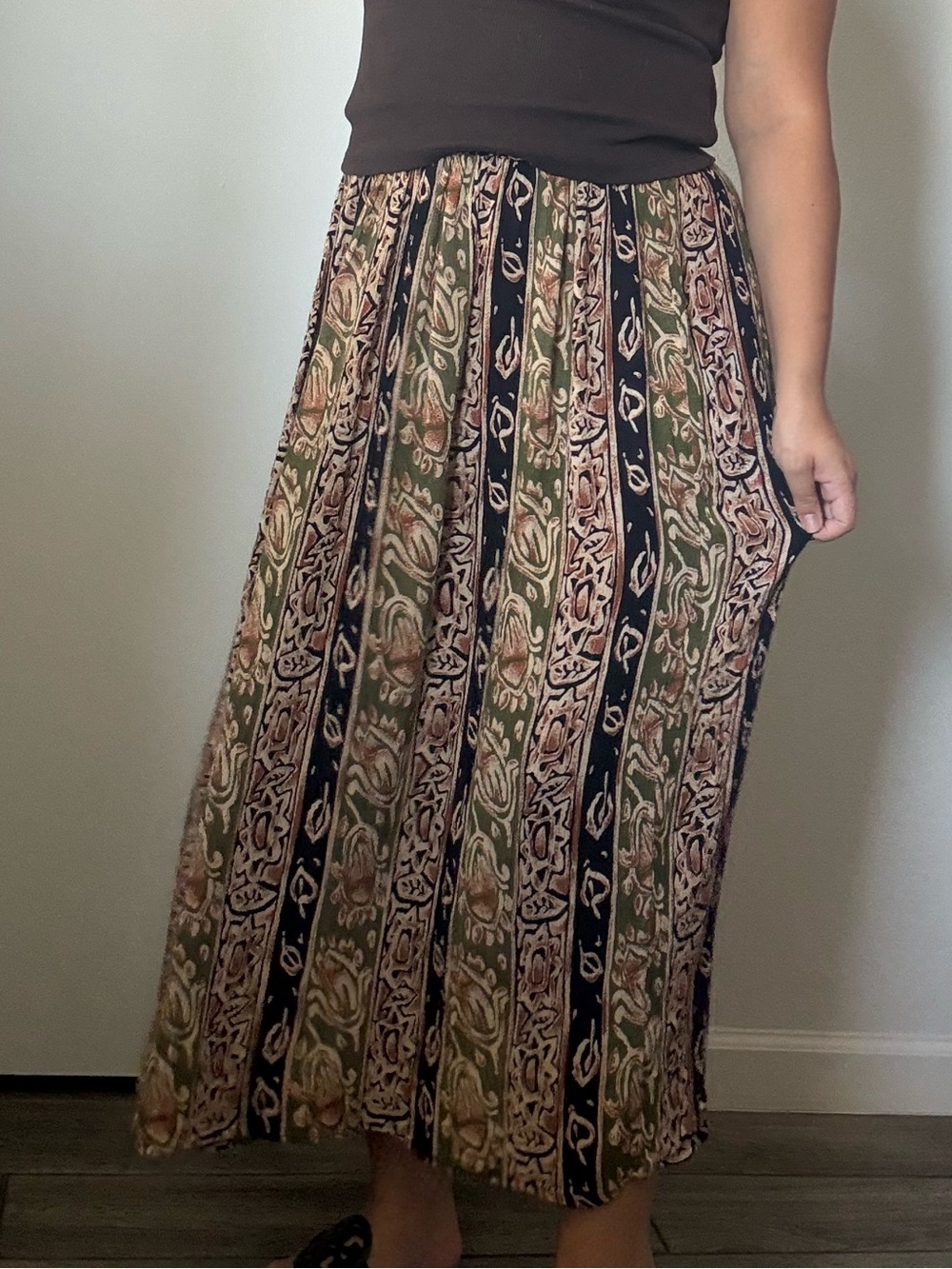 Vintage Midi Skirt
